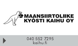 Maansiirtoliike Kyösti Kaihu Oy logo